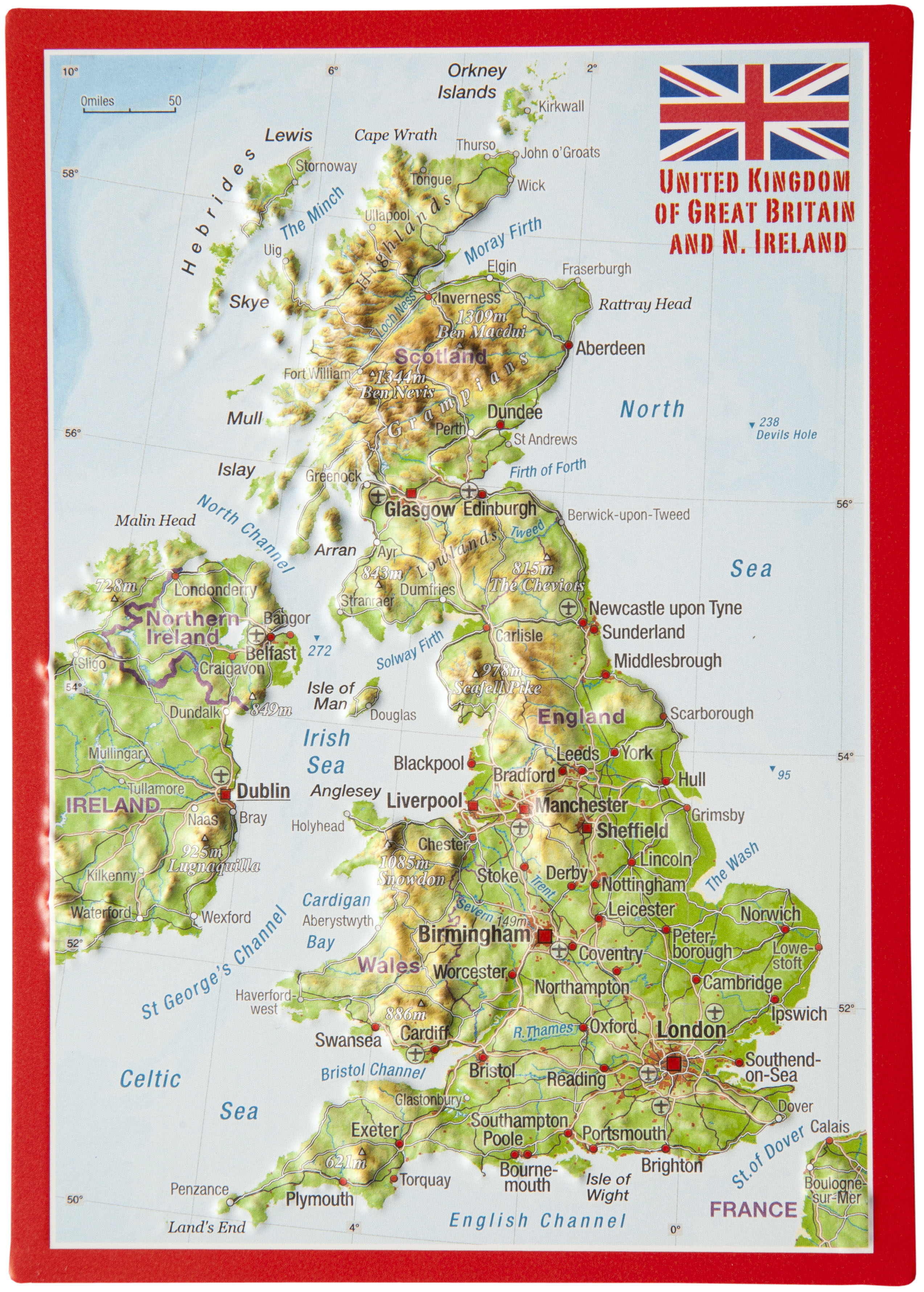 Grande Bretagne 3D Postcard