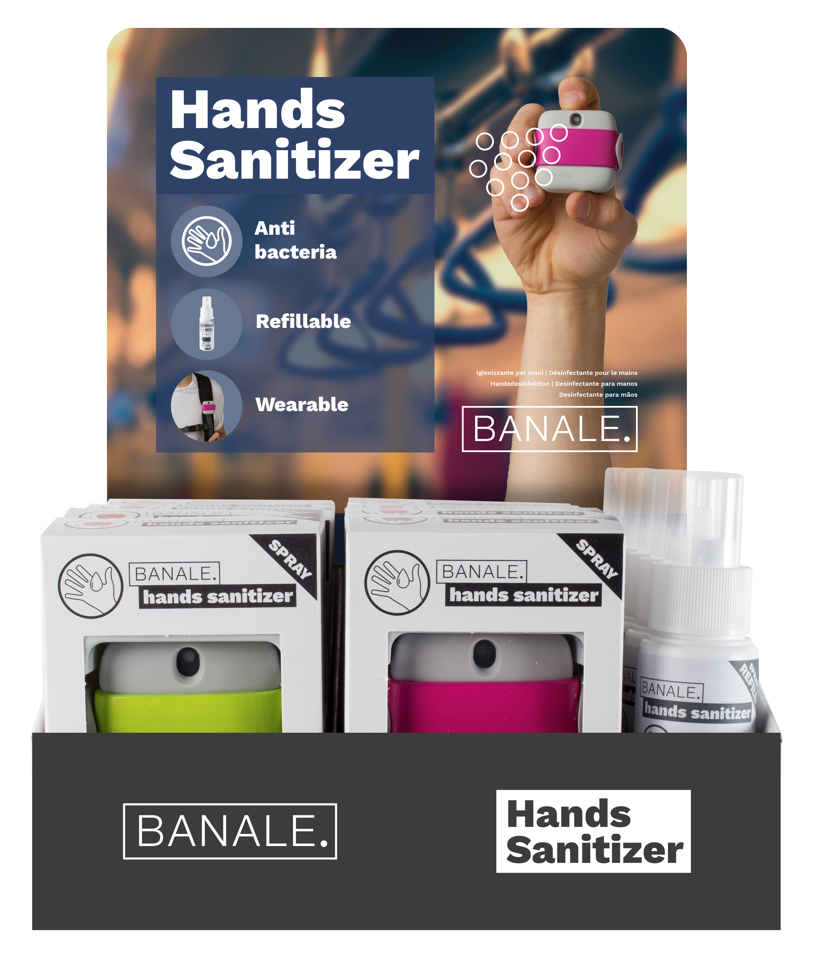 Hands Sanitizer starter kit