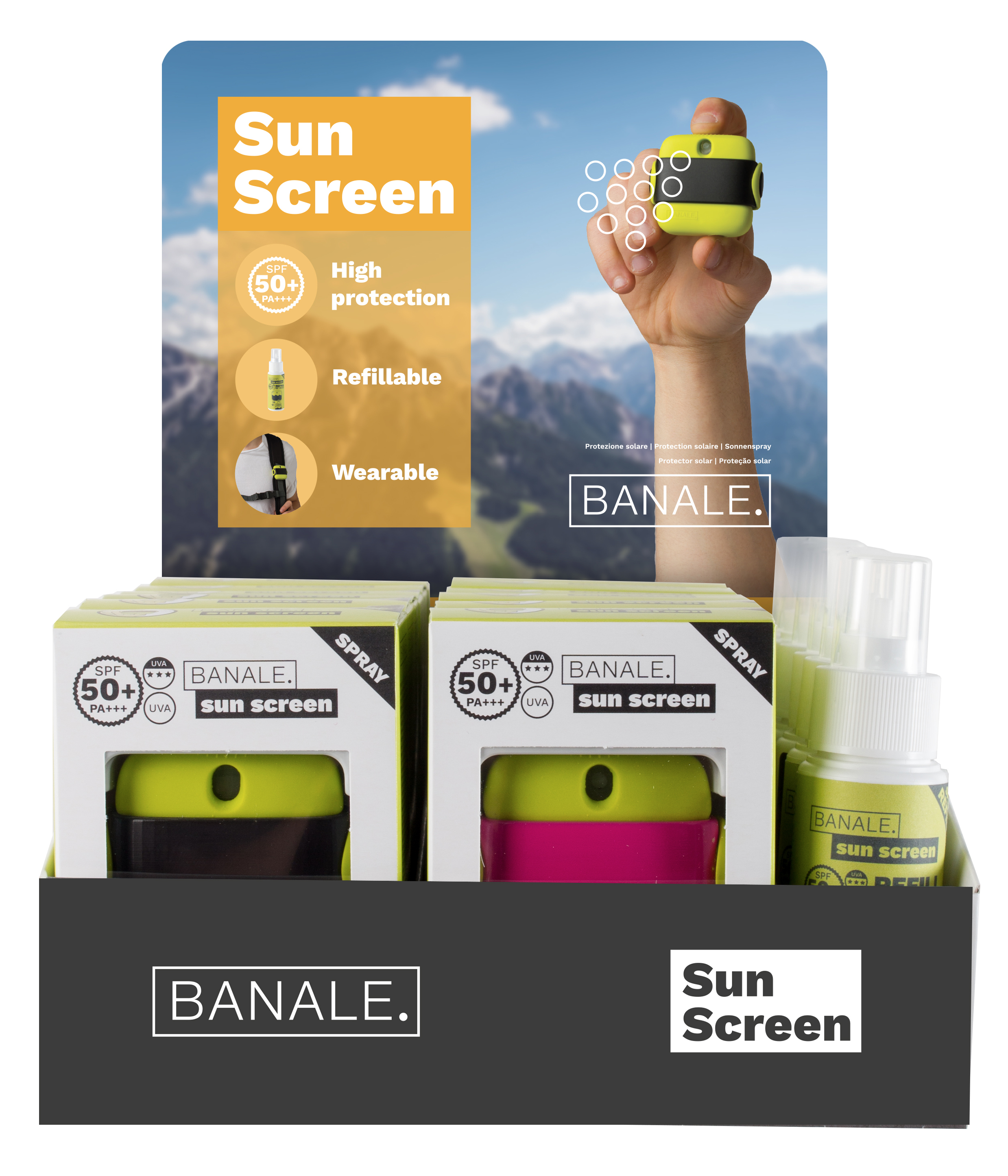Sun screen starter kit
